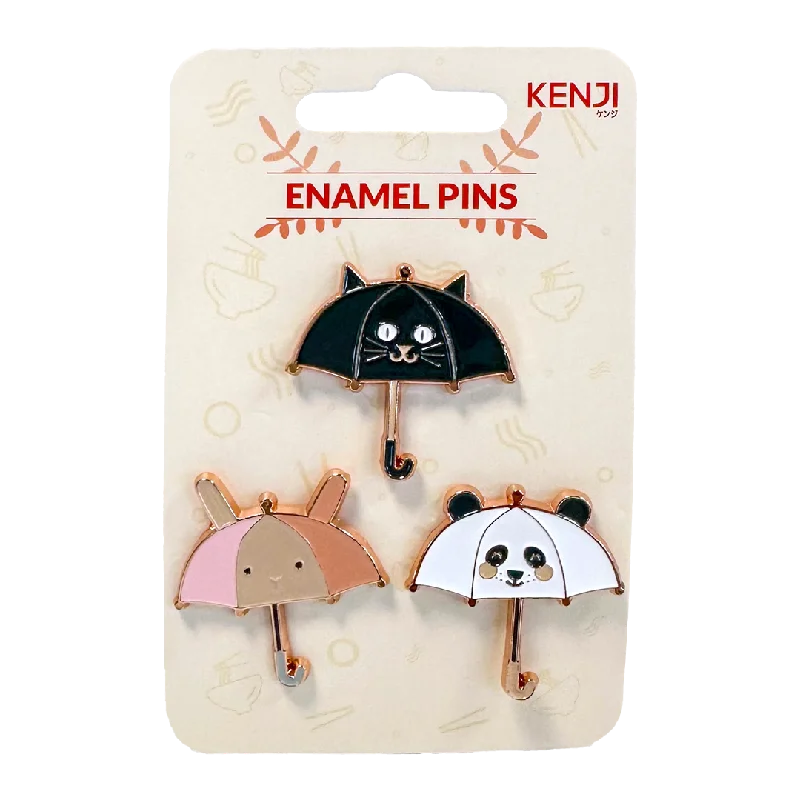  . **Dog collar is luminous and reflective**Metal Pin Badge 3pcs -Brolly