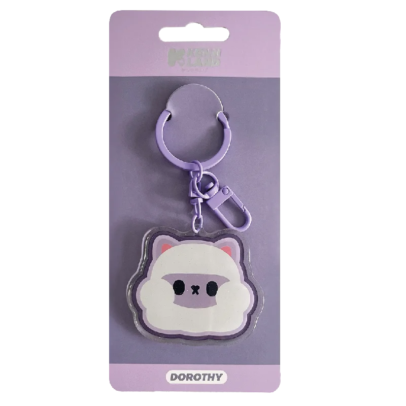  . **Cat nail clippers safety model**Acrylic Keyring - Tiny-K Dorothy