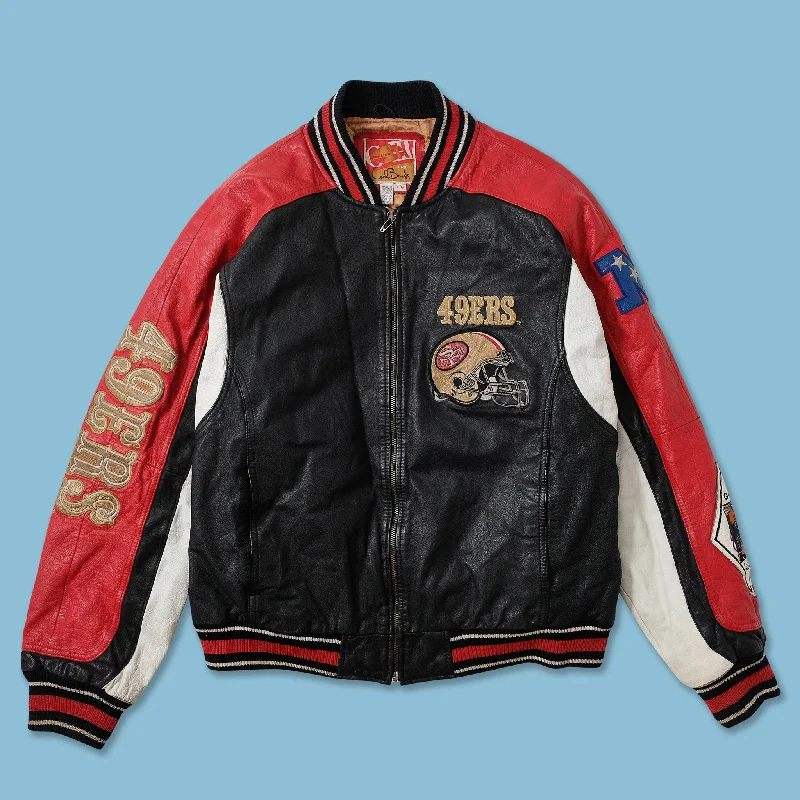  -Explosion-proof leash FOR LARGE dogsVintage San Francisco 49ers Leather Jacket Large