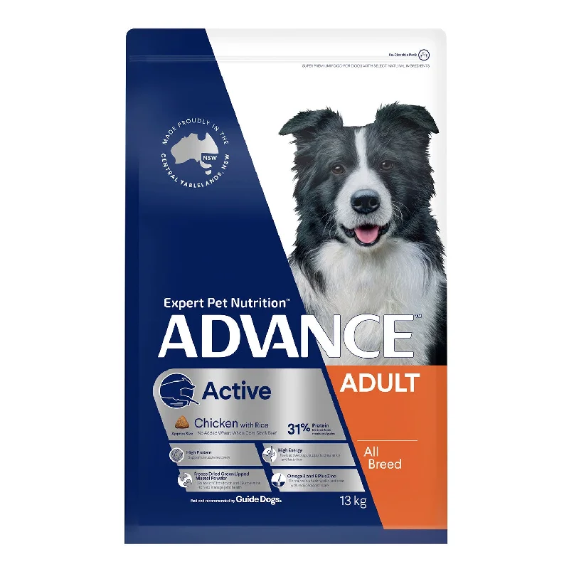 - Dog food online shopping recommendationAdvance All Breed Active Chicken & Rice Adult Dry Dog Food