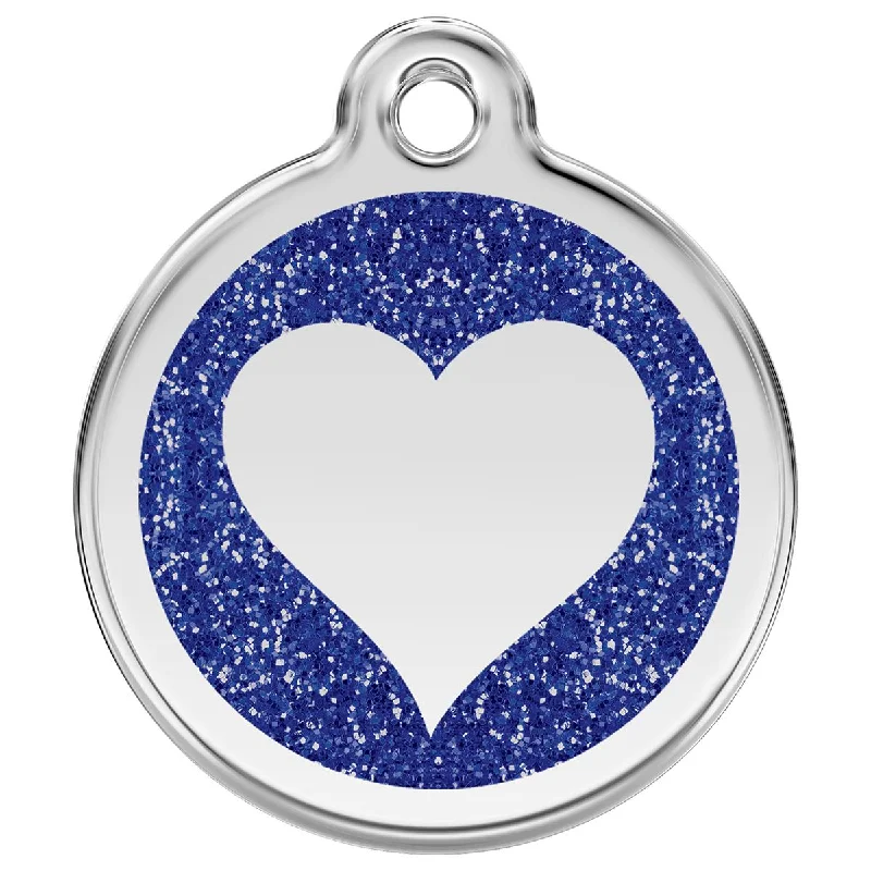 - Pet smart GPS locatorStainless Steel And Glitter Enamel Heart Dark Blue Dog ID Tag - Pet smart GPS locatorStainless Steel And Glitter Enamel Heart Dark Blue Dog ID Tag