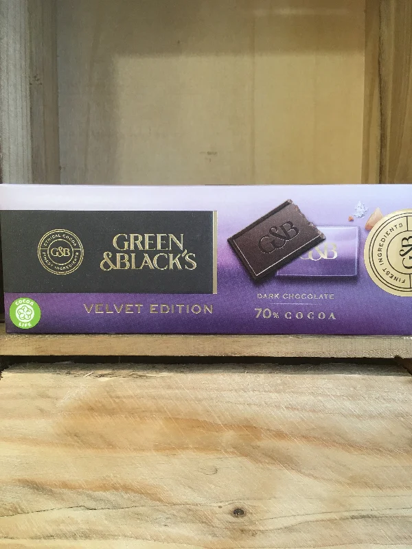 ---Green & Black's Velvet Edition Salted Caramel 200g