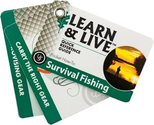 - Pet tear stain cleaning wipesUltimate Survival 602885 Learn & Live, Survival Fishing