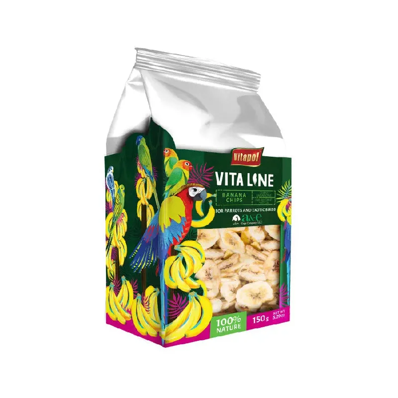 - Teething and chewing toys for puppiesA & E Cages Vitapol Vita Line Banana Chips for Parrots & Exotic Birds