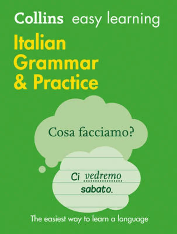 - Foldable and portable cat bagEasy Learning Italian Grammar and Practice