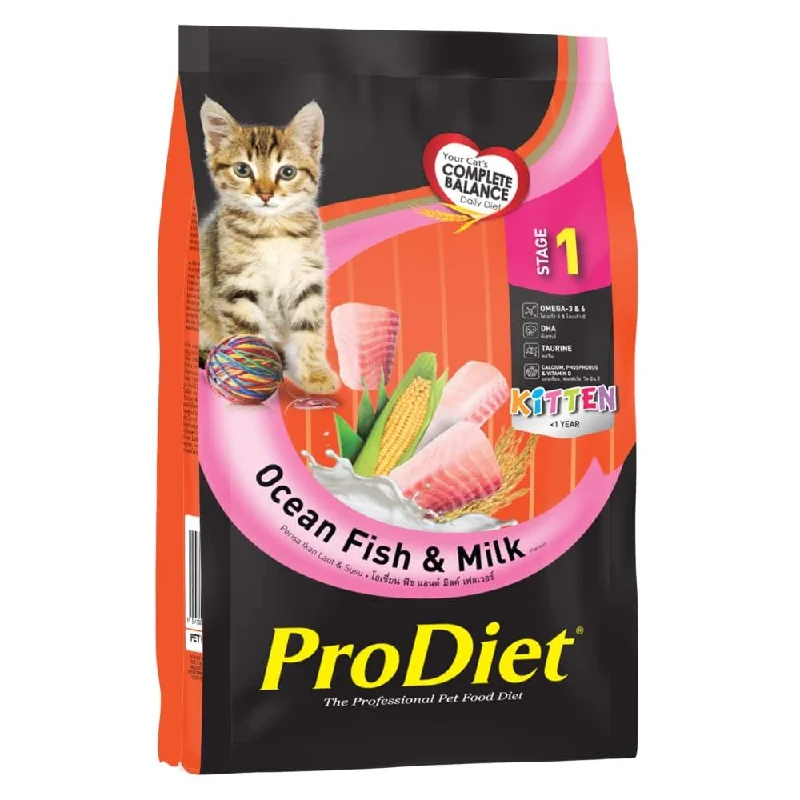    - Cat food for pregnant and nursing cats  ProDiet Kitten Ocean Fish & Milk Cat Food