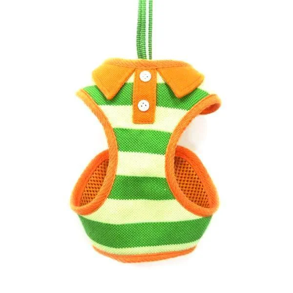- Parrot climbing and standing wooden frameEasy Go Polo Dog Harness Green