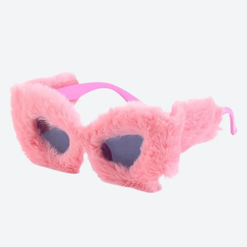 - Cat nail clippers with LED lightsFluffy Cat Eye Sunglasses