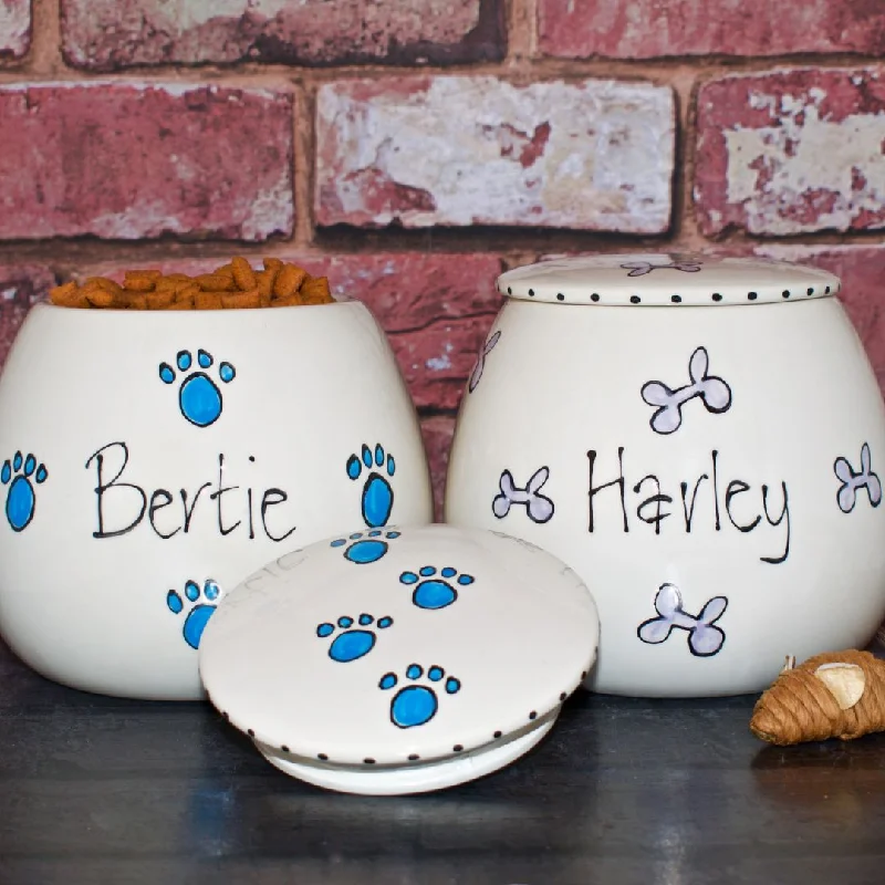  -Splash-proof food bowl AND Anti-choking slow food bowlPersonalised Ceramic Whimsical Treat Jars
