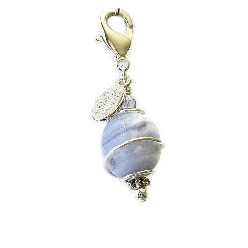 - Deodorizing cat litter tofu litterBlue Lace Agate Healing Dog Collar Charm Pawmulet