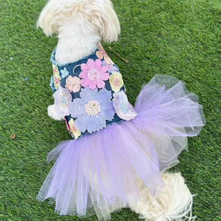 Classification by function or use:Flower Girl Denim Dress