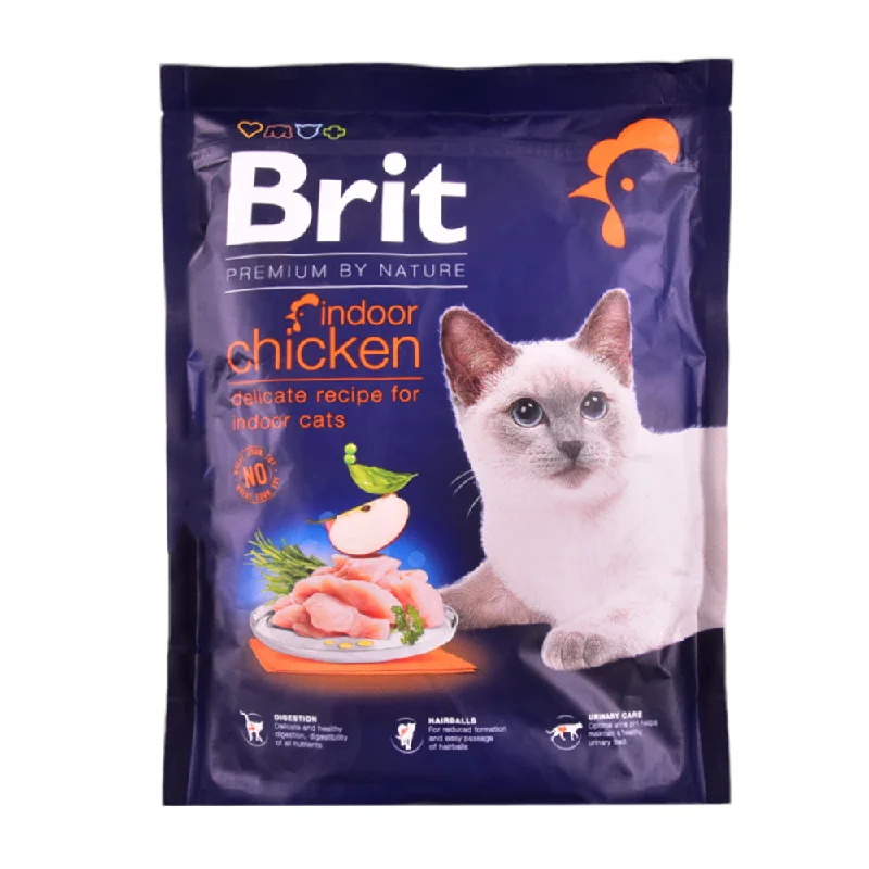 Pet ProductsBRIT PREMIUM CAT FOOD INDOOR CHICKEN 300 GM