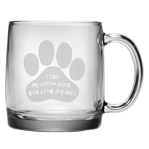 - Pet vitamin complex nutrition tabletsI Take My Coffee Black Glass Mugs, Set Of 4