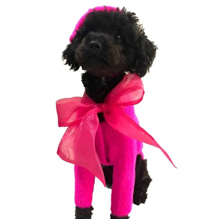 Pet fashion clothesMetapink Fluff Sweater