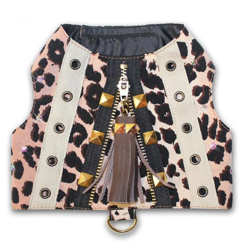 - Durable nylon dog leash wholesaleWild Thing Leopard Dog Harness Vest