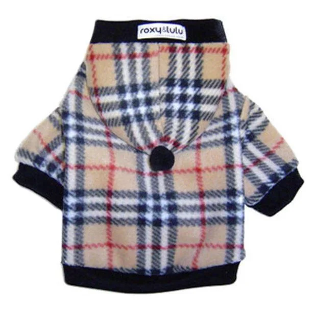 - Teething and chewing toys for puppiesFurberry Plaid Dog Hoodie