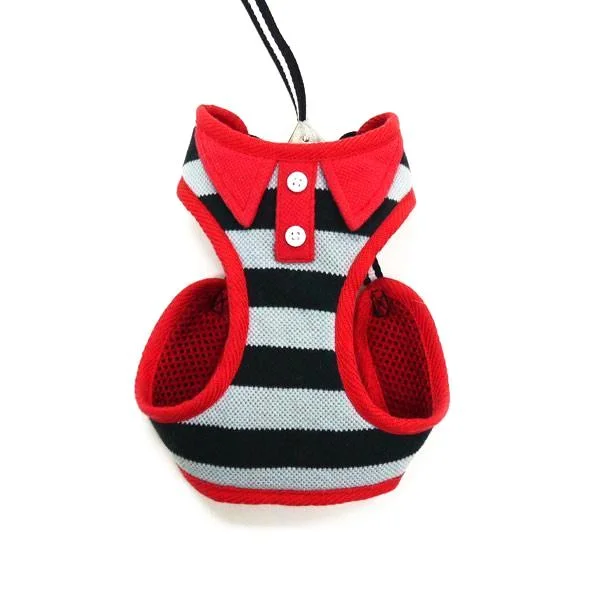 ---Easy Go Polo Dog Harness Black