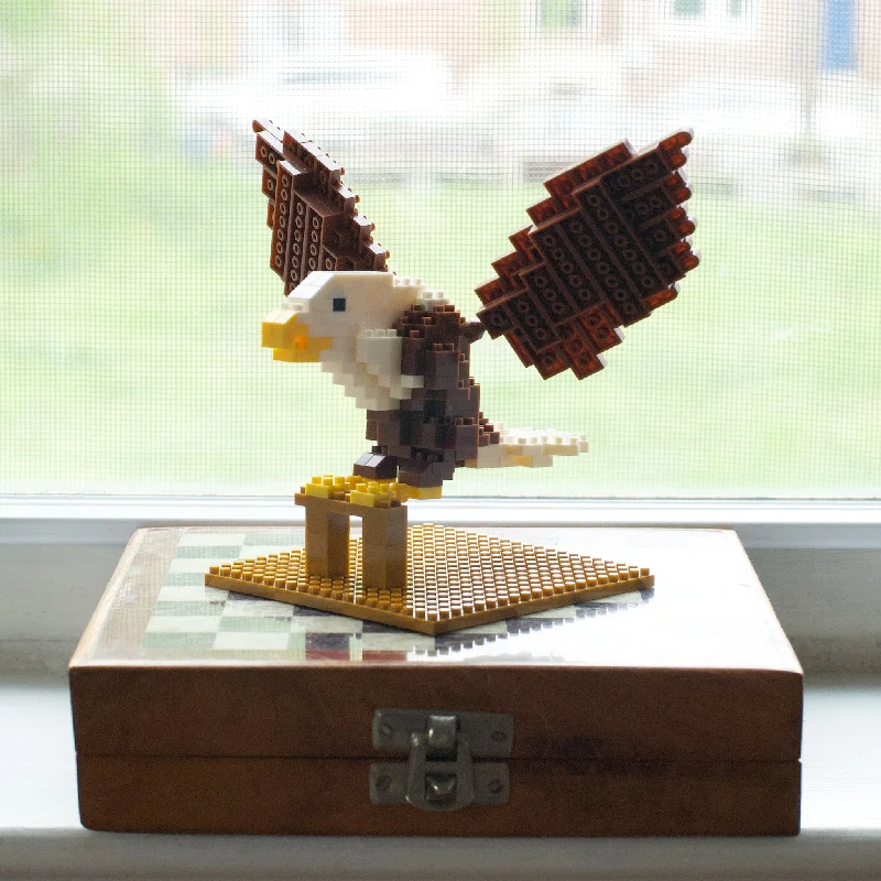  -Explosion-proof leash FOR LARGE dogsBald Eagle Block Puzzle