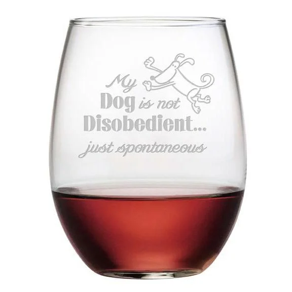  -Explosion-proof leash FOR LARGE dogsSpontaneous Stemless Wine Glasses, Set Of 4