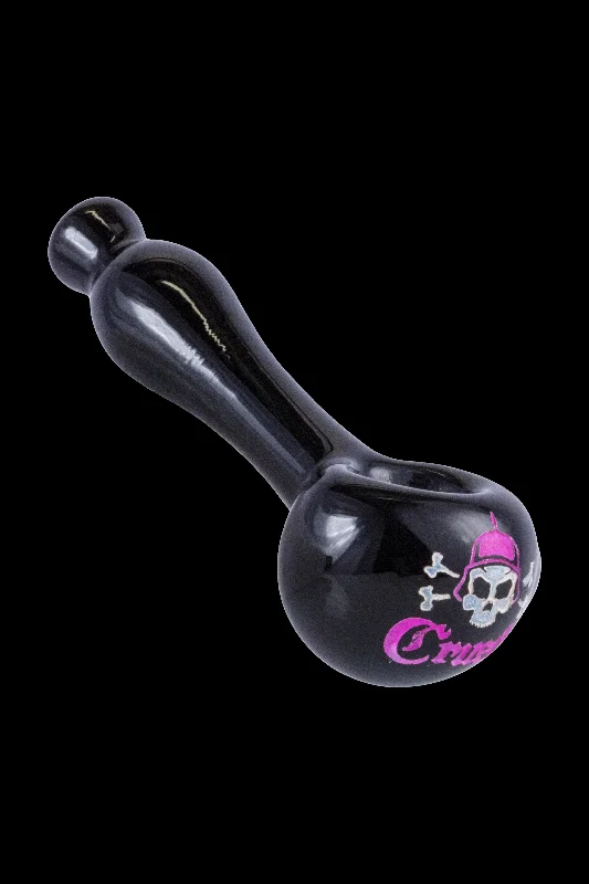 - Foldable and portable cat bagCrush Laser-Etched Hand Pipe w/ Skull Logo