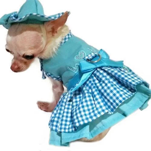 - Summer pet ice matPuppy Love Dog Harness Dress Set