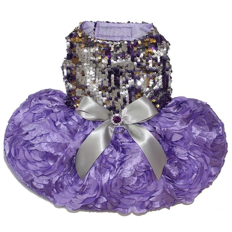- Pet vitamin complex nutrition tabletsAll That Glitters Purple Sequin Dog Dress