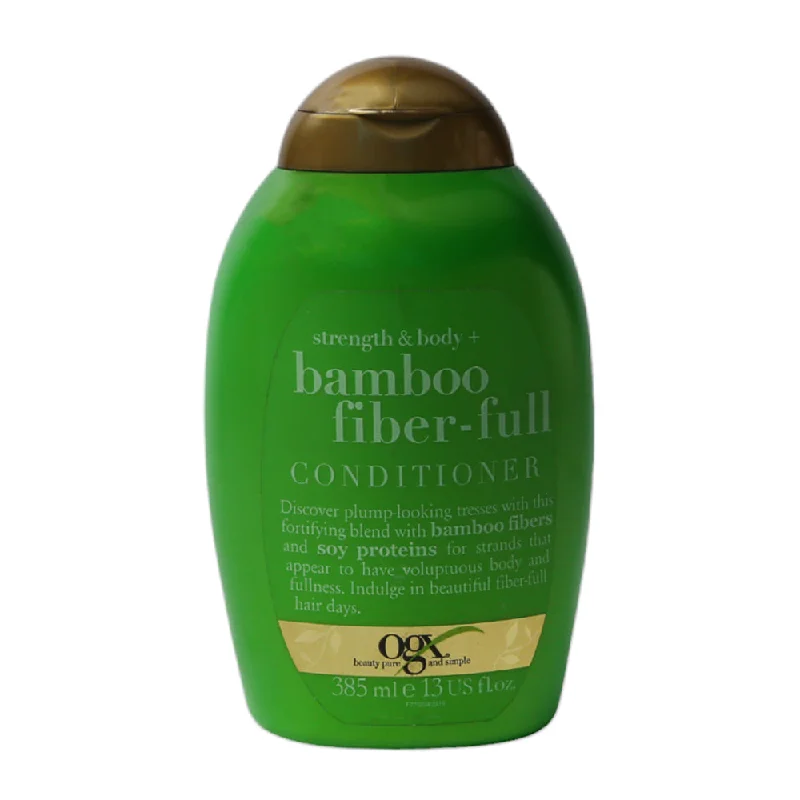 ---OGX CONDITIONER BAMBOO FIBER-FULL 385 ML