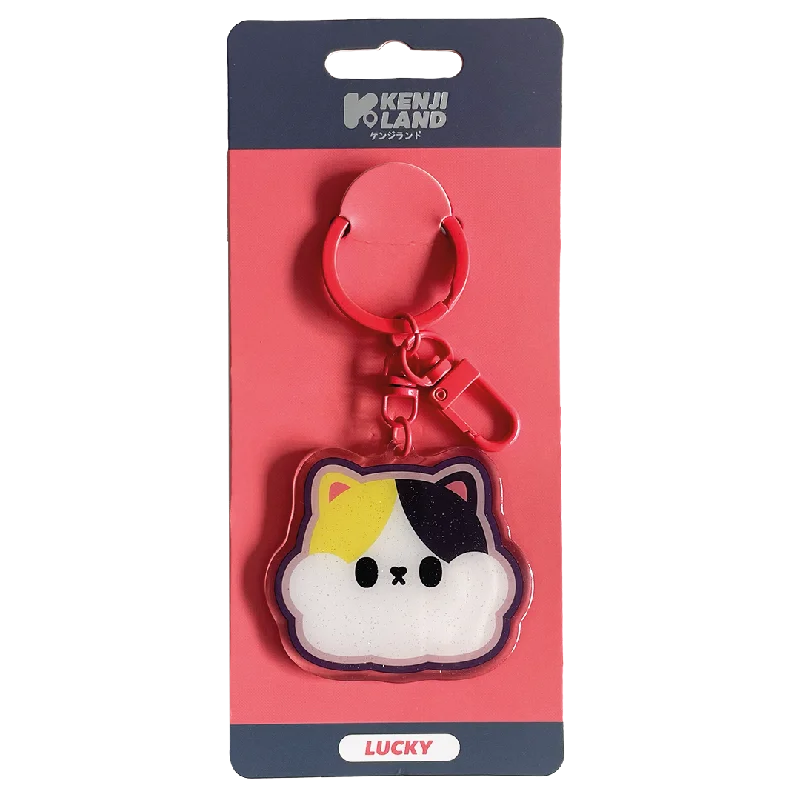  . **Cat nest winter warmth**Acrylic Keyring - Tiny-K Lucky