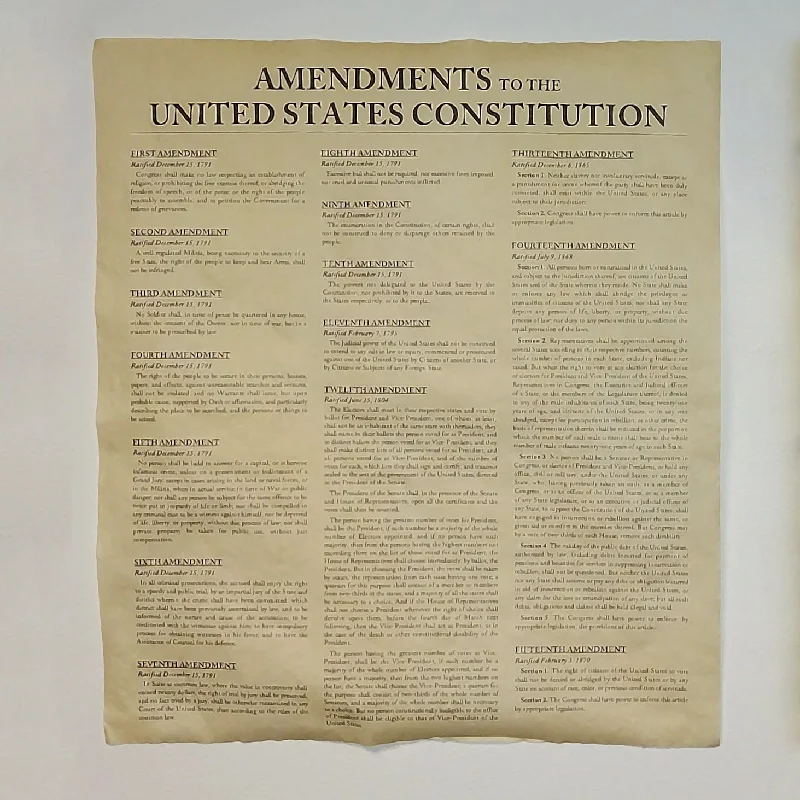 - Pet vitamin complex nutrition tabletsAmendments to the United States Constitution Print