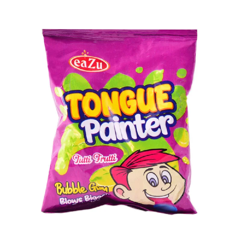 - Parrot climbing and standing wooden frameEAZU TONGUE PAINTER BUBBLE GUM 18 GM