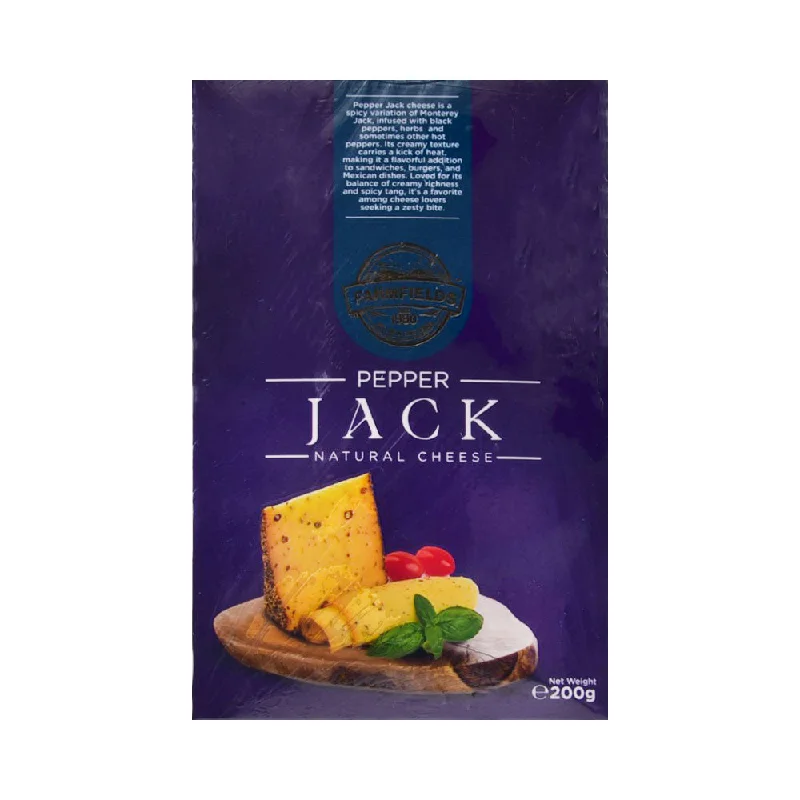 Pet ProductsFF MATURE CHEESE PEPPER JACK 200 GM