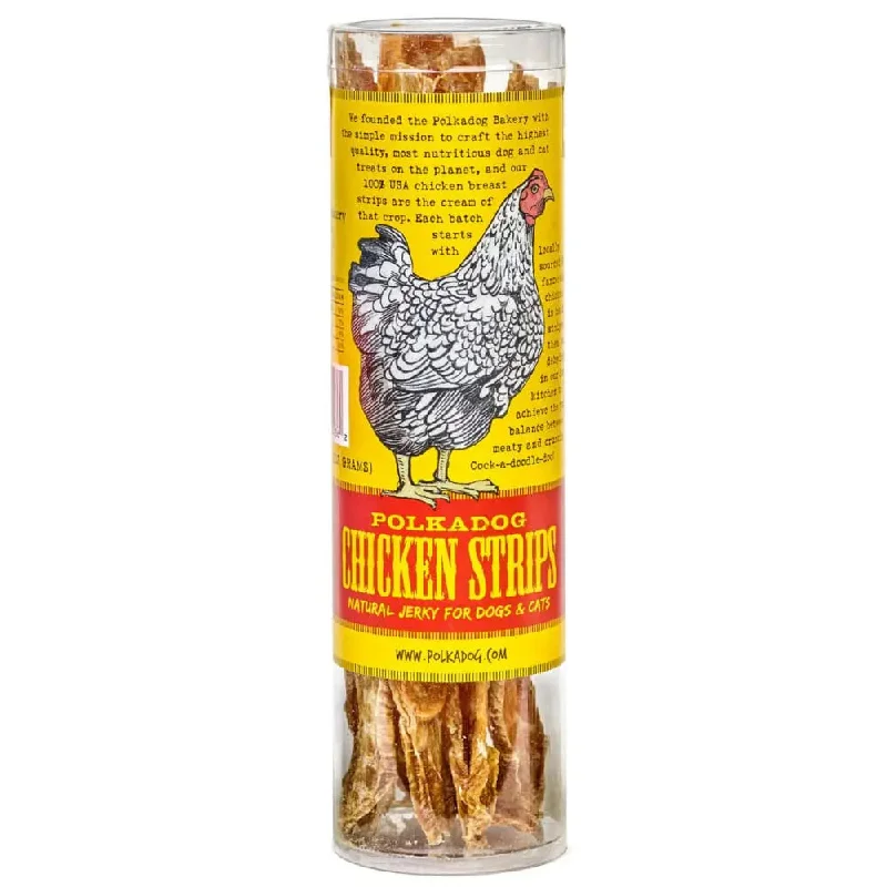 - Parrot climbing and standing wooden framePolka Dog Chicken Strips Dog & Cat Treats 4oz Tube