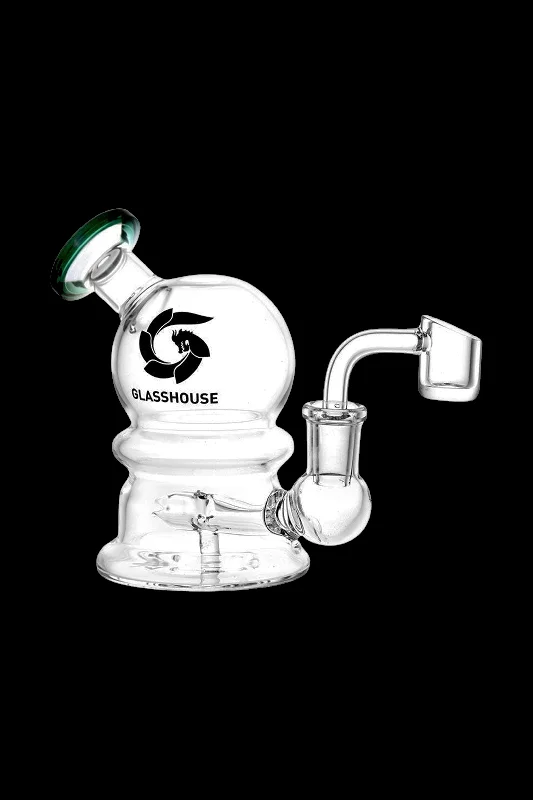- Parrot climbing and standing wooden frameGlass House Bubble Dab Rig