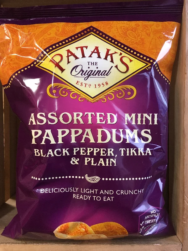  -Anti-scratch scratching board AND cat bed in onePatak’s Assorted Mini Pappadums Black Pepper, Tikka & Plain 75g