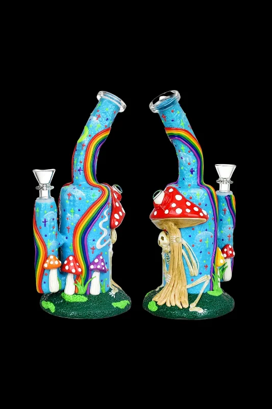 - Deodorizing cat litter tofu litterWide Eyed Shroom And Smoking Skeleton Glow In Dark Water Pipe