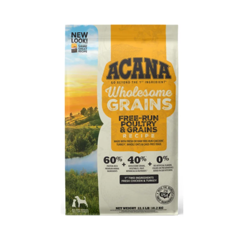 - Food for small dogsAcana Wholesome Grain Poultry Dry Dog Food