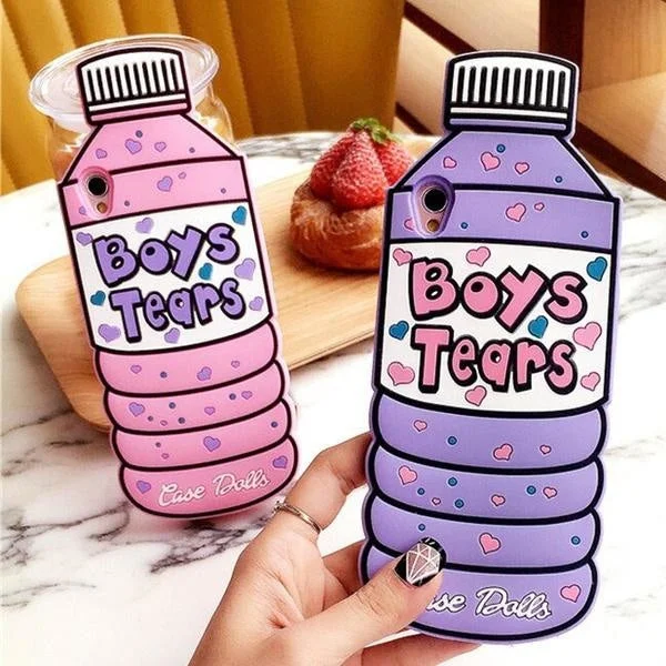  -Non-contact cat thermometerBoys Tears iPhone Case