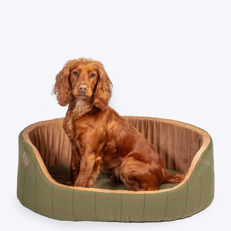 - Pet monitor with cameraGreen Tweed Slumber Dog Bed by Danish Design