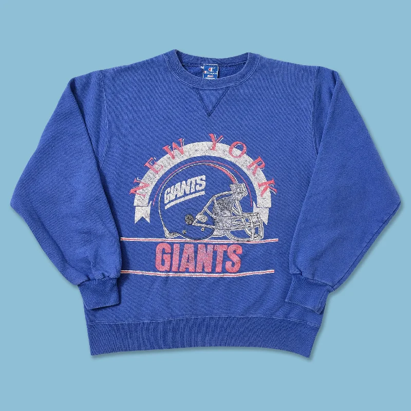 - Remote interactive pet feederVintage Champion New York Giants Sweater Medium