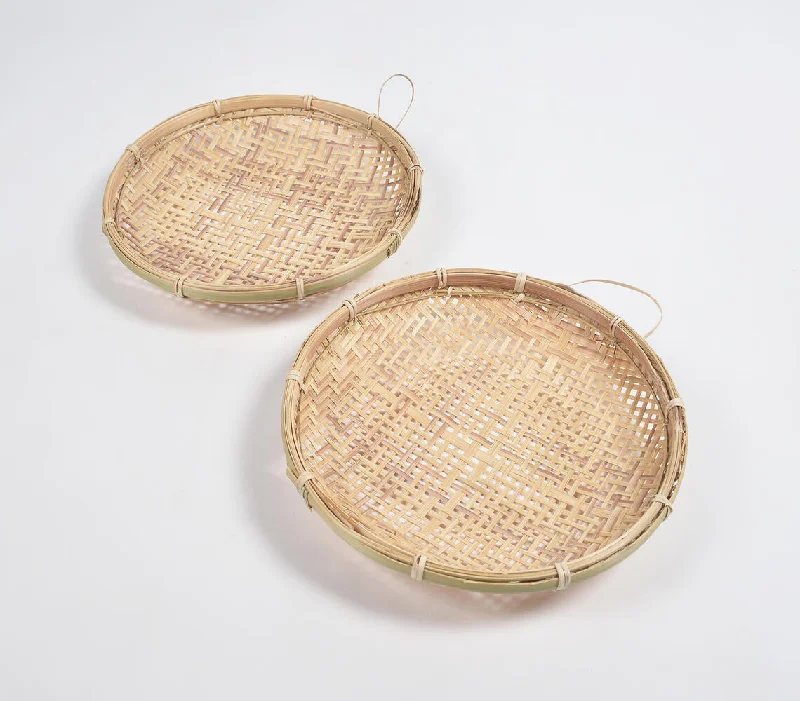 - Pet diabetes prescription foodWoven Bamboo Trays (Set of 2)