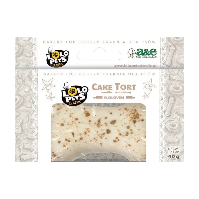 - Winter dog thick down jacketA & E Cages Vanilla LoLo Pets Bakery Bone Shaped Dog Cake Treat
