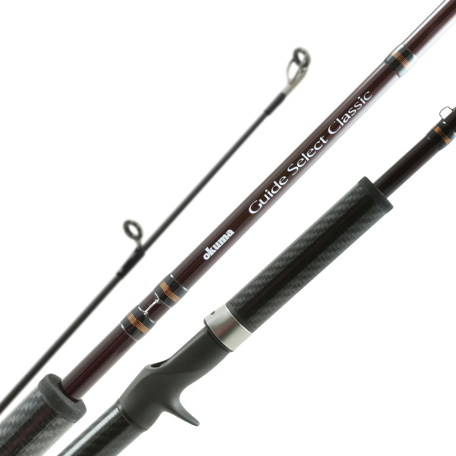 ---Guide Select Classic Series 1 Piece Medium 24-Ton Moderate Ed Carbon Rod for Pnw Salmon Carbon Fiber