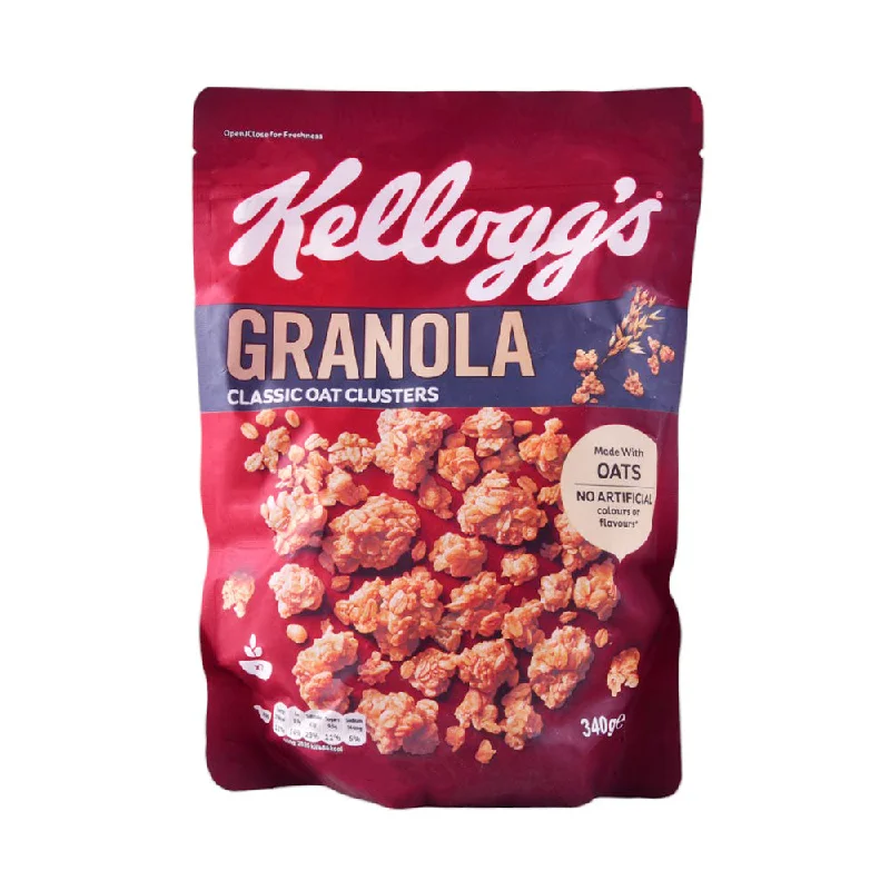 - Summer pet ice matKELLOGGS GRANOLA CEREAL CLASSIC OAT CLUSTERS POUCH 340 GM