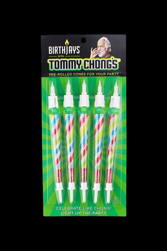 Pet ProductsHigher Celebrations Tommy Chong's BirthJays 5-Pack of Joint Birthday Candles