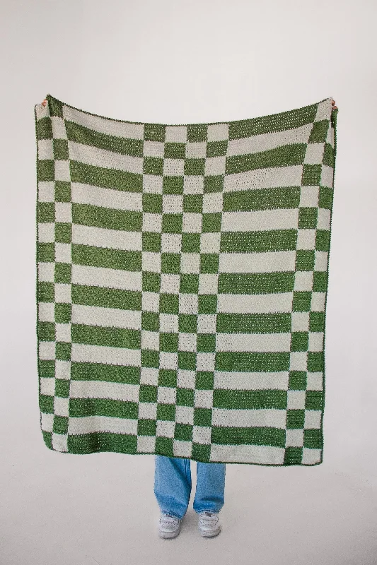 - Custom pet birthday cakeCrochet Kit - Checks and Stripes Throw