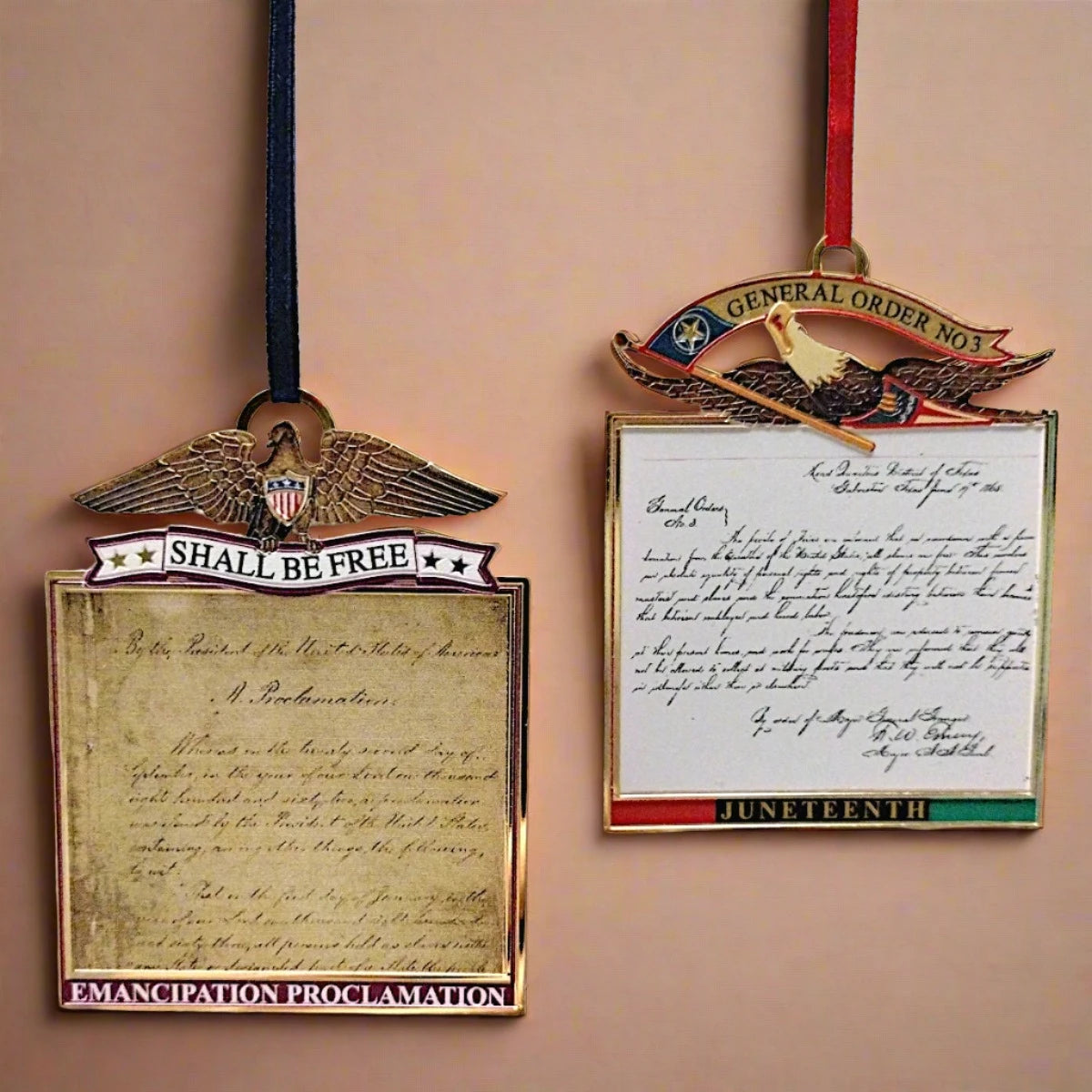 ---Emancipation Proclamation and Juneteenth Order Ornament Bundle