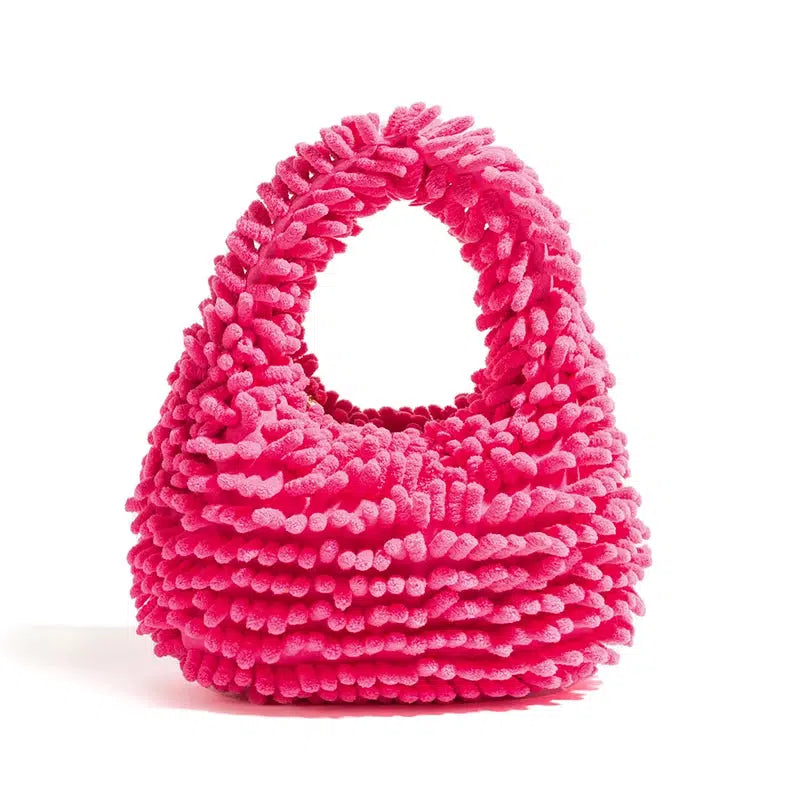 - Cat hair ball removal and hair removal creamRainbow Plush Handbag