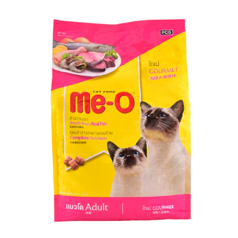 - Cat hair ball removal and hair removal creamME-O CAT FOOD ADULT GOURMET 2.8 KG