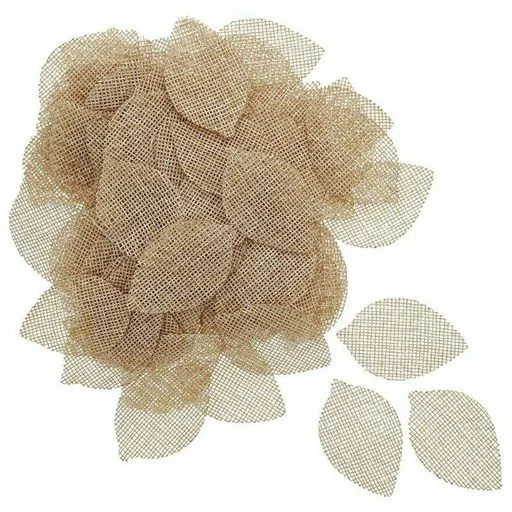  -Splash-proof food bowl AND Anti-choking slow food bowlJute Burlap Leaf Craft Shapes (120 Count) for Embellishment DIY Crafts Light Tan