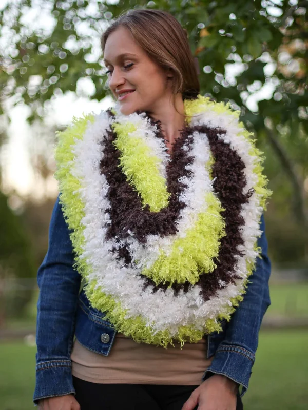 - Winter warm clothes for short-haired dogsCrochet Kit - Circle Boa Scarf
